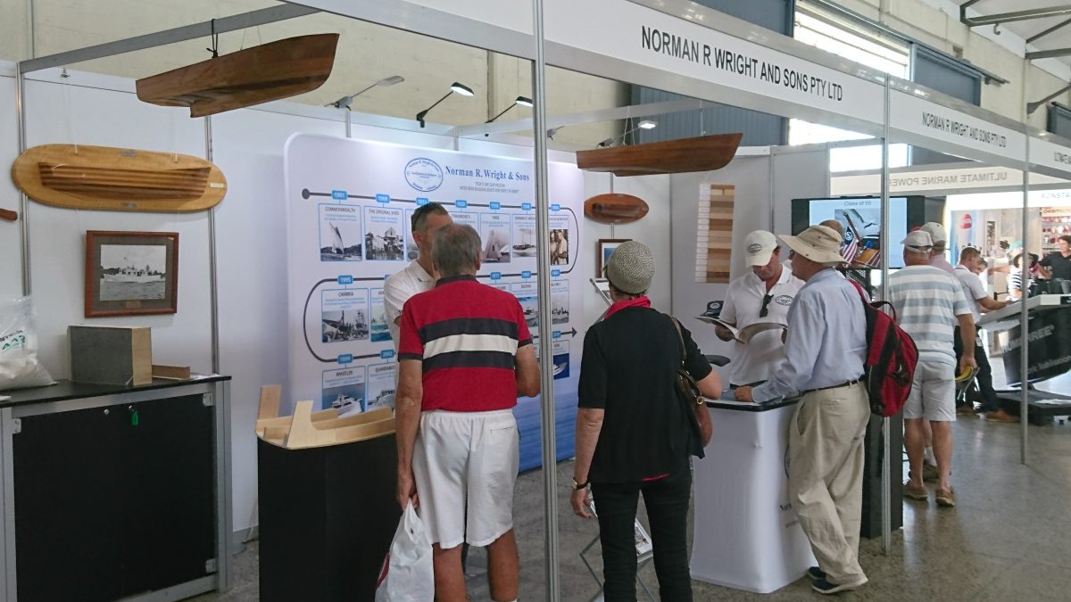 West System with Norman Wright & Sons at the AWBF Maritime Marketplace.