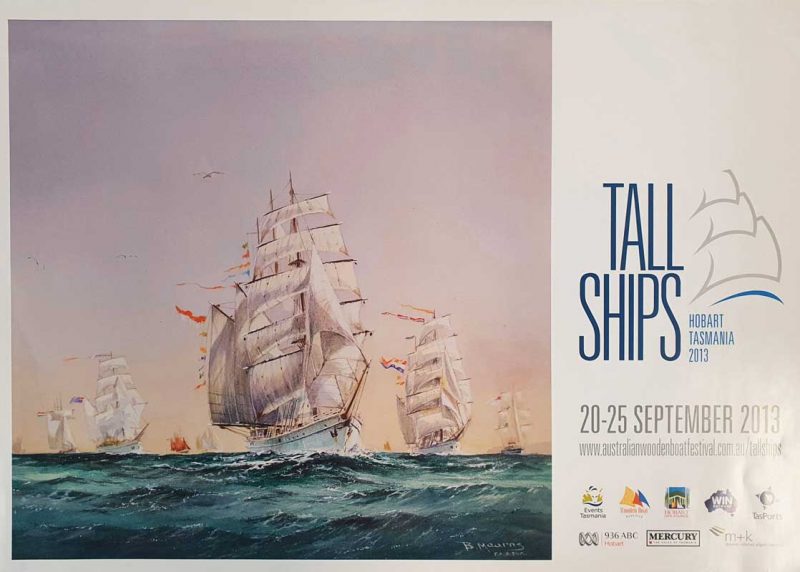 2013 AWBF Tall Ships poster